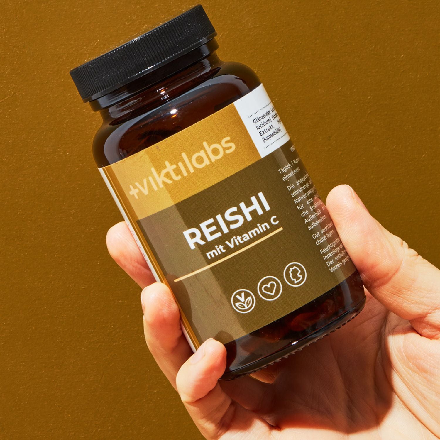 Offer for Premium Reishi: Vital mushroom extract with vitamin C