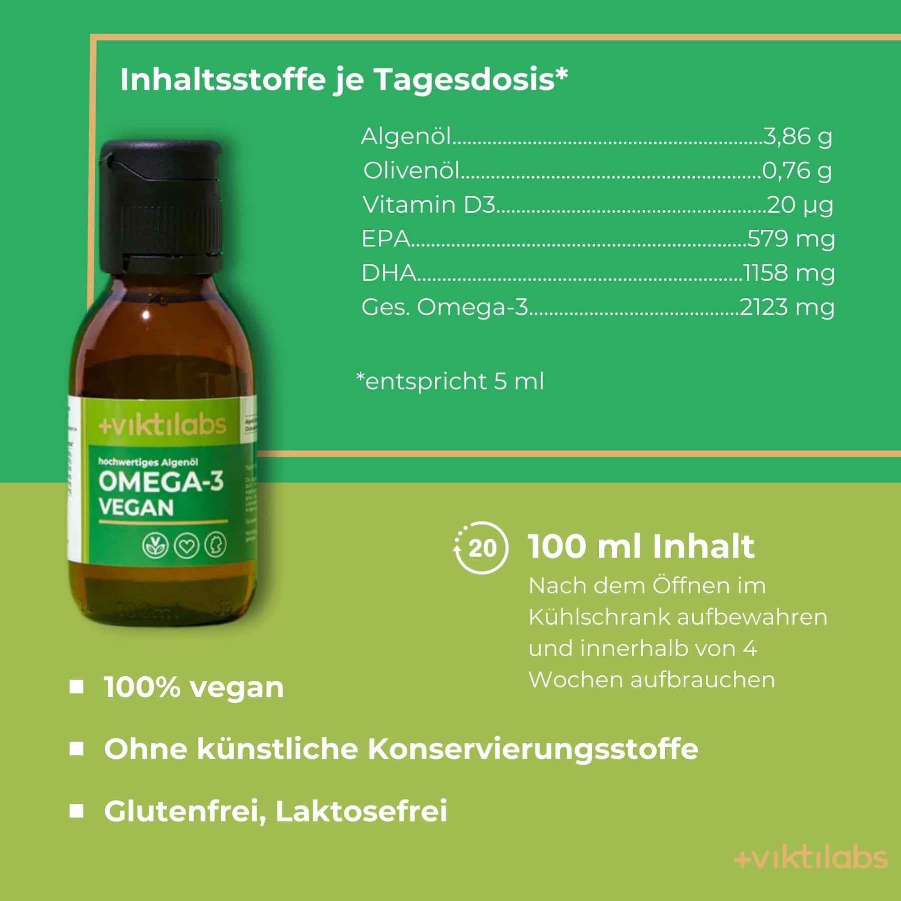 Oferta para Omega-3: Vegano con aceite de algas