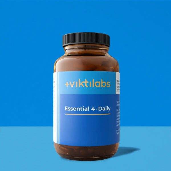 Esencial 4-Diario: Con vitamina B6 bioactiva y complejo de zinc