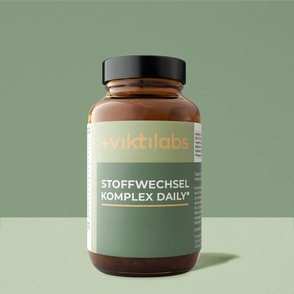Metabolism Complex Daily: With green tea extract, choline and chromium to support fat metabolism and maintain normal blood sugar levels