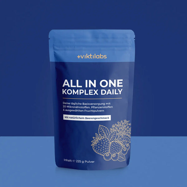 All-in-One Complex Daily: 20 micronutrients, plant-based ingredients, and real fruit powders in a single daily serving