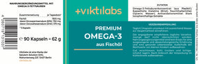 Premium Omega-3 Fish Oil Capsules