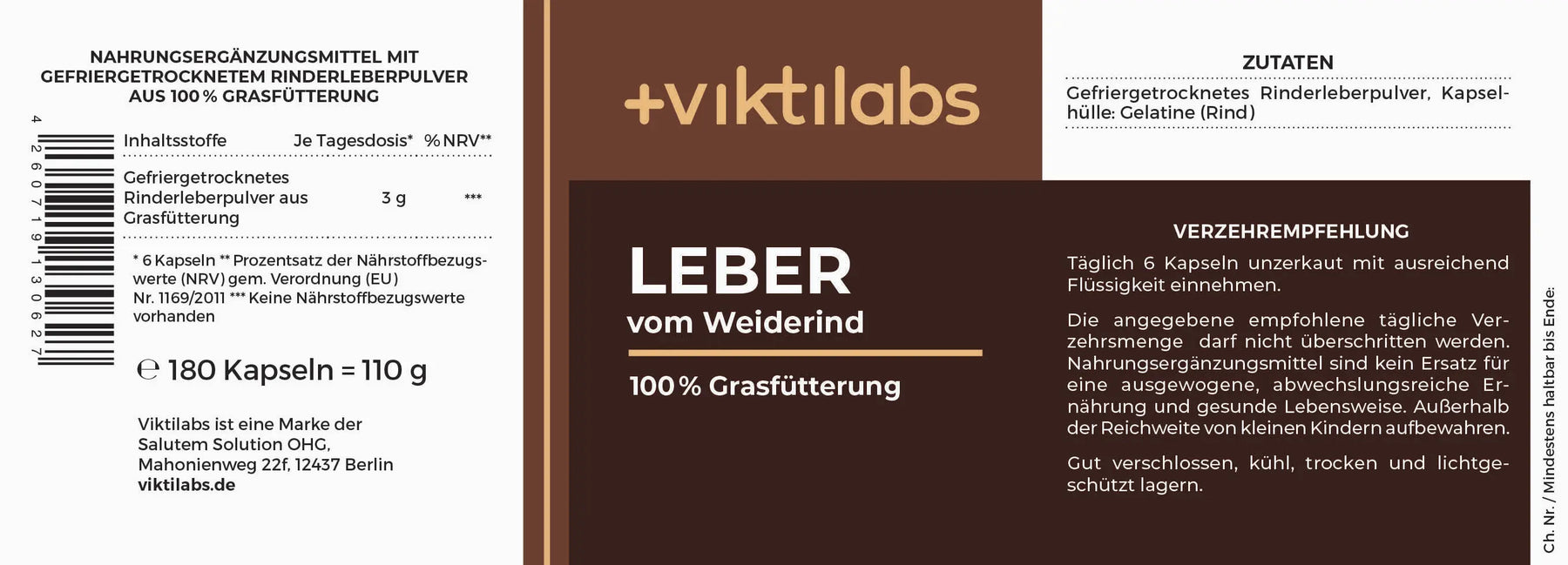 BioPak Label Leber vom Weiderind Kapseln 230x83 24.04.26
