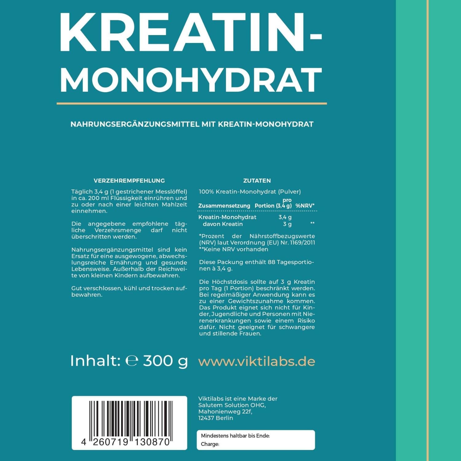 ViktilabsKreatinMonohydratLabel