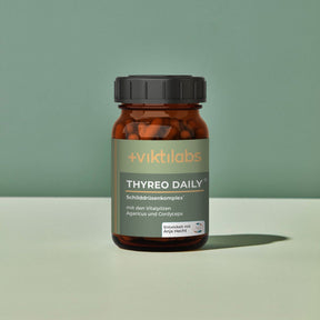 Oferta especial para Thyreo Daily: Todos los componentes esenciales para la producción de hormonas tiroideas (60 cápsulas)