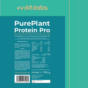 Oferta especial para PurePlant Protein Pro: Proteína vegetal con enzimas digestivas y L-glutamina