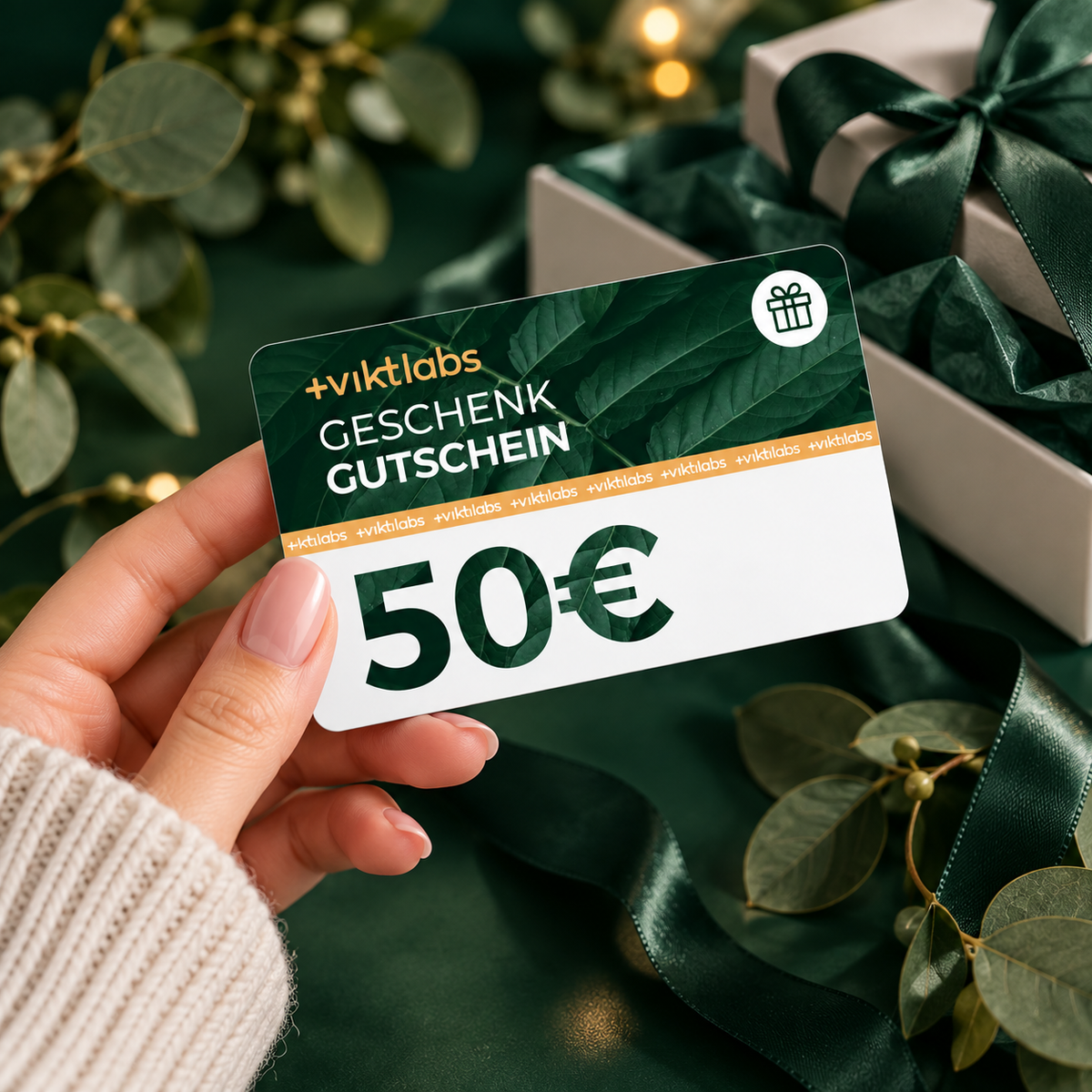 Viktilabs Geschenkgutschein zum Ausdrucken