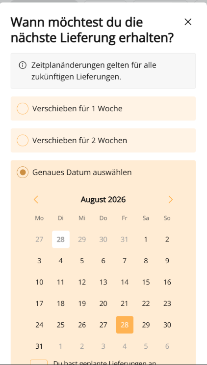 I'm receiving multiple packages separately - can they be combined?