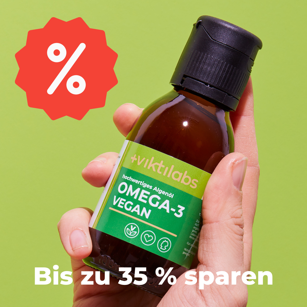 Campaña de pedido de Omega-3 Vegano con aceite de algas - 100 ml